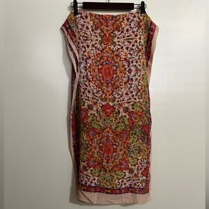 Floral Patterned Women's Scarf